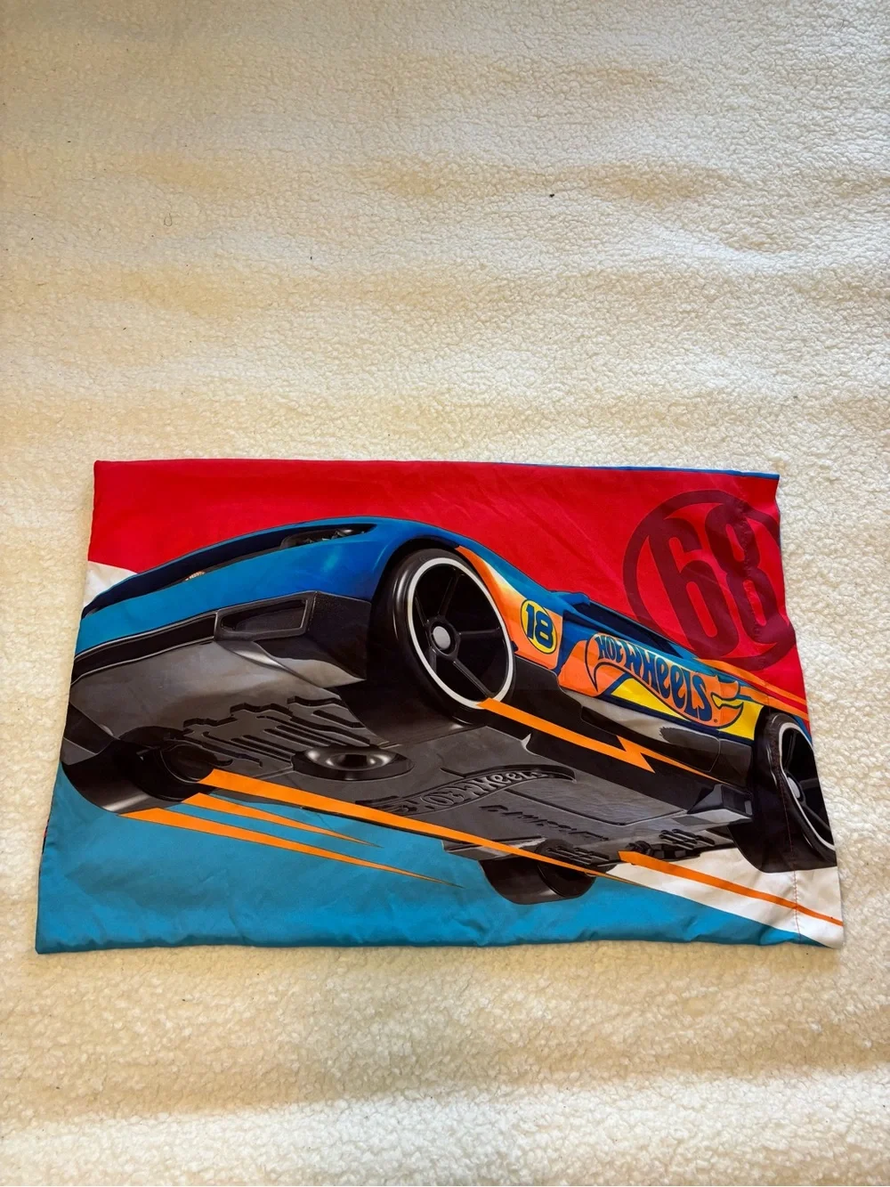 Hot Wheels Race Car Classic Twin Standard Pillowcase